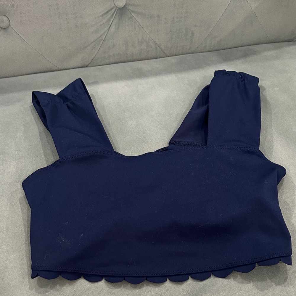 Free People Movement Navy Crop Top size small